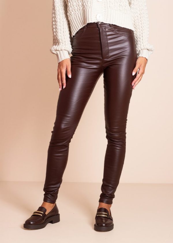 Calça Legging Cirré Peluciada por Dentro Café Giovanna Pkd