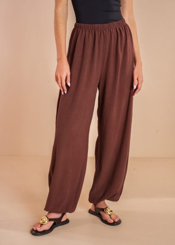 Calça Aladim Rubi Marrom Pkd